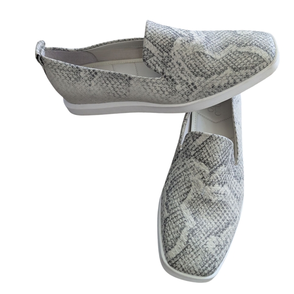 Franco Sarto Boston Snakeskin Loafers Sz 8.5 - Picture 1 of 7